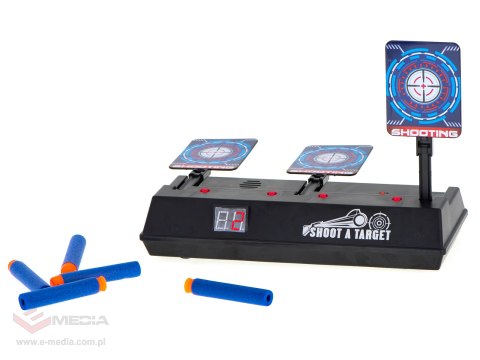 Tarcza do strzelania do wyrzutni karabinu elektroniczna strzelnica 3 cele licznik cyfrowy