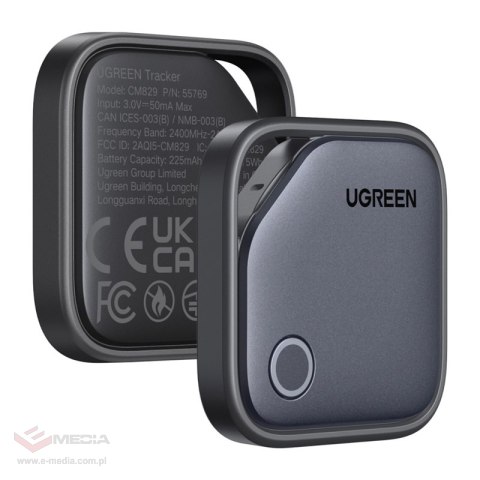 Lokalizator UGREEN CM829 FineTrack S Bluetooth 5.3 2 szt.