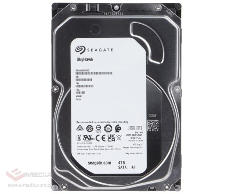 DYSK DO REJESTRATORA HDD-ST4000VX015 4TB 24/7 SkyHawk SEAGATE