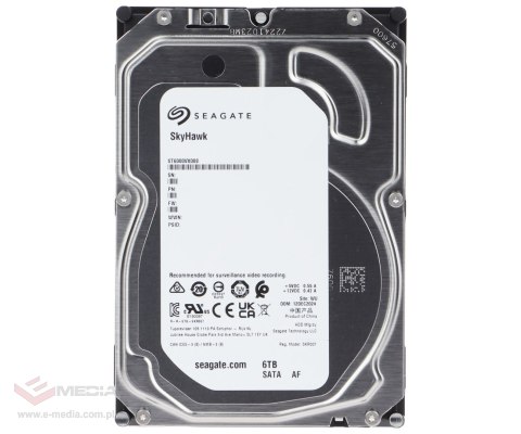 DYSK DO REJESTRATORA HDD-ST6000VX008 6TB 24/7 SkyHawk SEAGATE