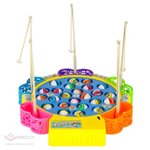 Gra zręcznościowa rodzinna rybki łowienie 24 rybek