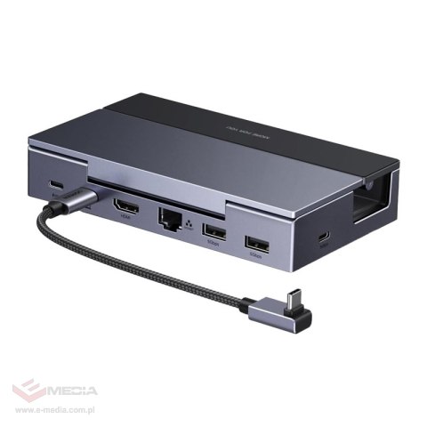 Stacja dokująca USB-C UGREEN CM800 6w1 (szara)