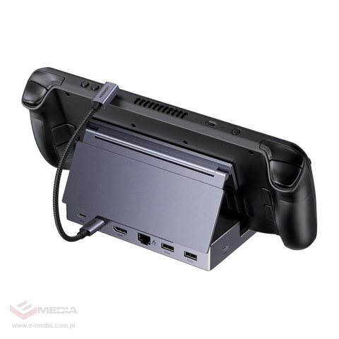 Stacja dokująca USB-C UGREEN CM800 6w1 (szara)