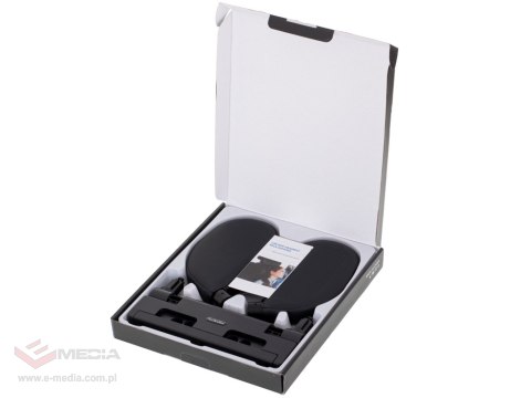 Zagłówek samochodowy poduszka podróżna oparcie na głowę szyje do samochodu regulowane czarny