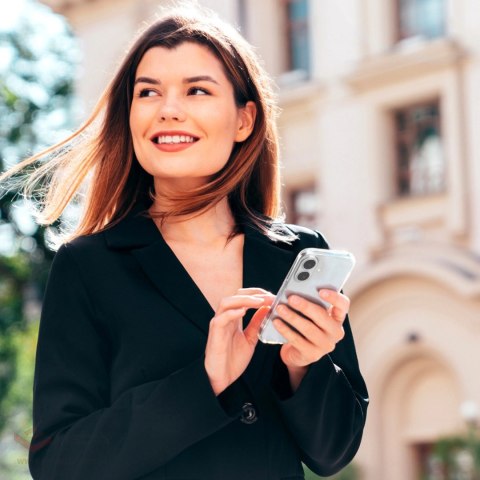 Etui SBS Extreme Active D3O do iPhone 16 Plus - przezroczyste