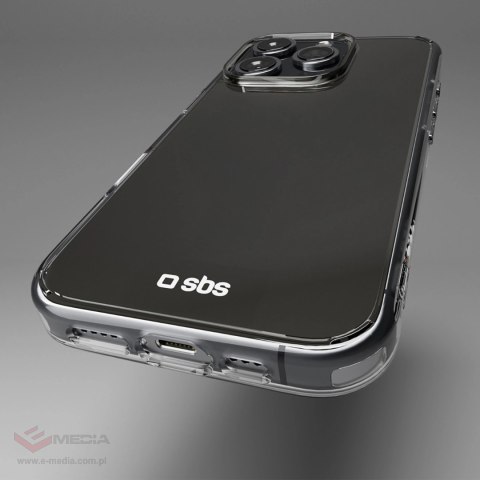 Etui SBS Extreme Active D3O do iPhone 16 Pro Max - przezroczyste