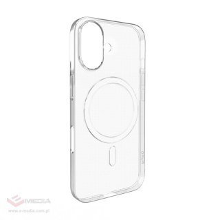 Etui silikonowe Puro 03 Mag MagSafe do iPhone 16 Plus - przeroczyste