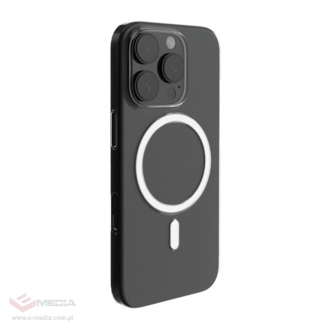 Etui silikonowe Puro 03 Mag MagSafe do iPhone 16 Pro Max - przeroczyste