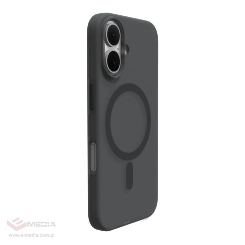 Etui silikonowe Puro Daylight MagSafe do iPhone 16 Plus - czarne