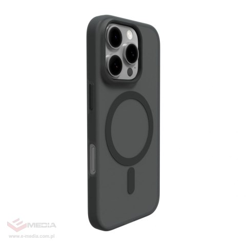 Etui silikonowe Puro Daylight MagSafe do iPhone 16 Pro Max - czarne