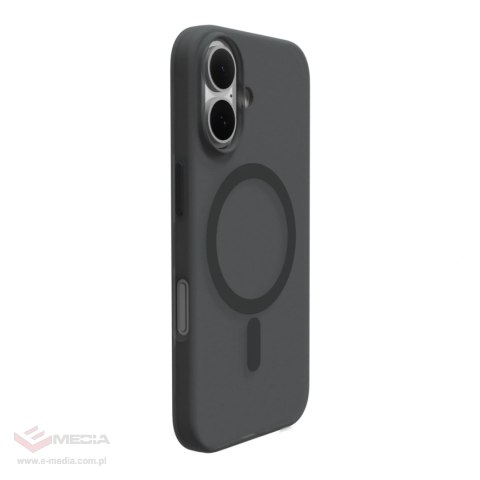 Etui silikonowe Puro Daylight MagSafe do iPhone 16 - czarne