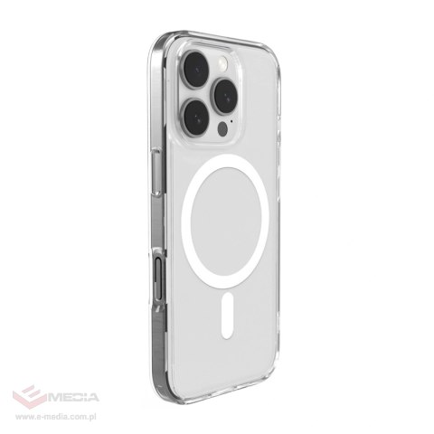 Etui silikonowe Puro Lite Mag MagSafe do iPhone 16 Pro Max - przezroczyste