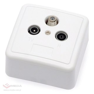 GNIAZDO KOŃCOWE GAR-SAT-SIG/PT R-TV SAT SIGNAL