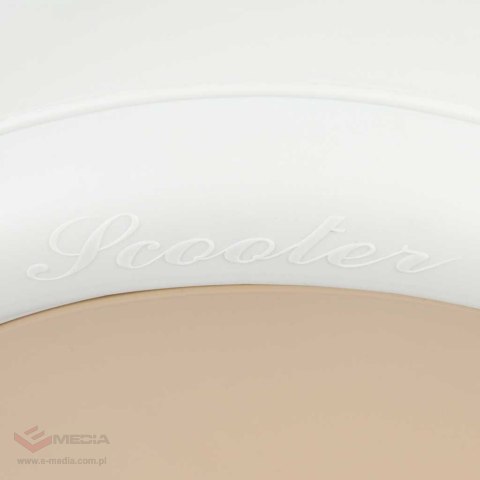 Jeździk grawitacyjny LED Swing Fix S4 świecące koła z muzyką grający 76cm złoto-biały max 100kg