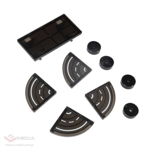 Klocki magnetyczne konstrukcyjne 3D budowa 50 elementów