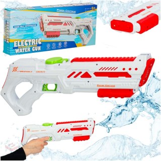 Pistolet karabin na wodę elektryczny mocny profesjonalny broń wodna dla dzieci biały