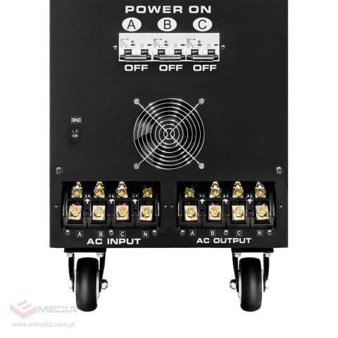 Automatyczny trójfazowy stabilizator napięcia KEMOT PROavr-80k