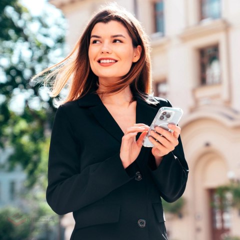 Etui SBS Extreme Mag D3O MagSafe do iPhone 16 Pro Max - przezroczyste