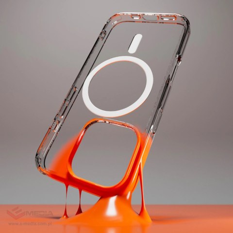 Etui SBS Extreme Mag D3O MagSafe do iPhone 16 Pro Max - przezroczyste