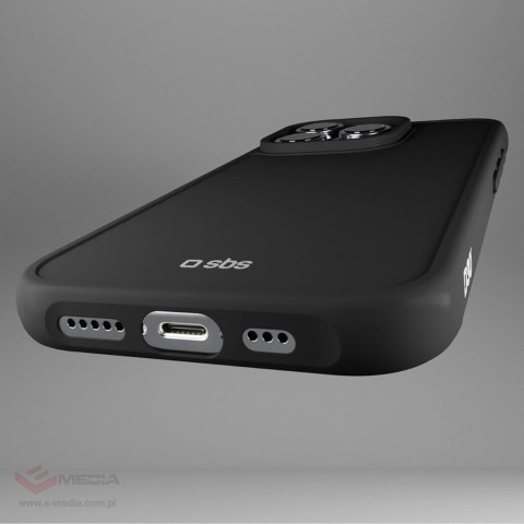 Etui SBS Full Active D3O do iPhone 16 Pro Max - czarne