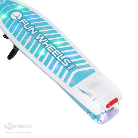 Hulajnoga elektryczna dla dzieci FUN WHHELS LIGHT BLUE