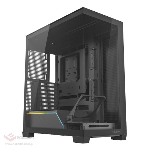 Obudowa Modecom Volcano Stellar Plus MIDI, czarna