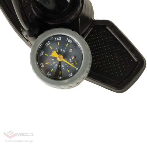 Pompka rowerowa RALLEX podłogowa nożna z manometrem 11bar