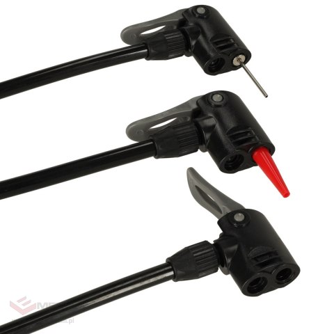 Pompka rowerowa RALLEX podłogowa nożna z manometrem 11bar