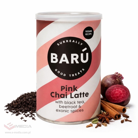 BARÚ - Pink Chai Latte - Napój w proszku 250g