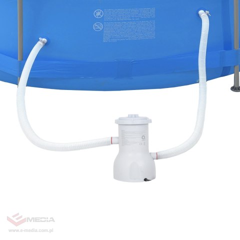 Basen stelażowy AVENLI okrągły 427x84 zestaw