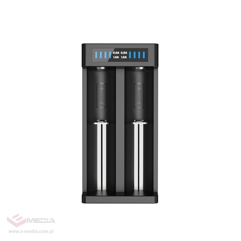 Ładowarka do akumulatorów cylindrycznych Li-ion 18650 Xtar MC2 PLUS