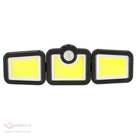 Lampa solarna LED 3w1 z czujnikiem ruchu zmierzchu