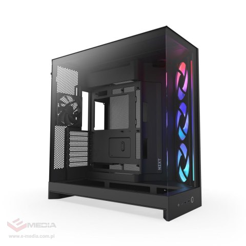 Obudowa NZXT H9 Flow RGB (2025) Midi Tower z oknem czarna