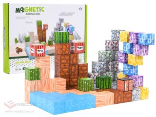 Zestaw Kostek, Klocków Magnetycznych 88el.