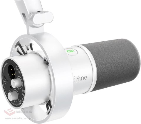 Mikrofon dynamiczny Fifine K688W (biały)