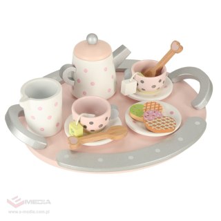 Serwis do herbaty kawy drewniany LULILO