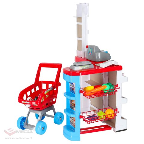 Sklep dla dzieci supermarket stragan wózek na zakupy akcesoria