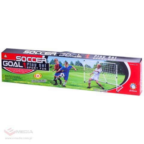 Bramka piłkarska do piłki nożnej dla dzieci 2w1 185x120x70cm