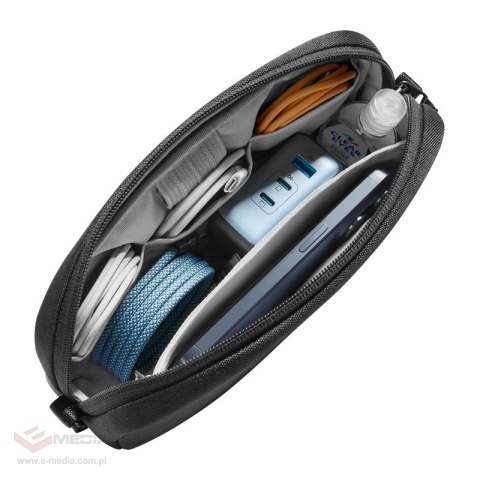 Etui na akcesoria TOMTOC Light-T12 1L (czarne)