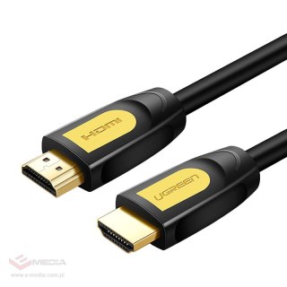 Kabel HDMI 1.4 UGREEN HD101, FullHD 60Hz, 10m (czarno-żółty)