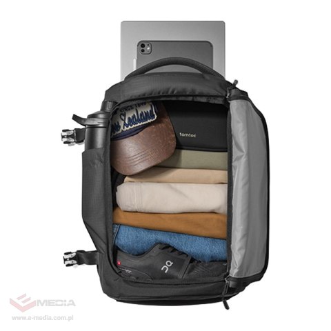Plecak podróżny TOMTOC Navigator-T66 Liteway (czarny)