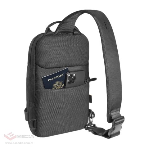 Torba na ramię TOMTOC Navigator-T24 7l (czarna)