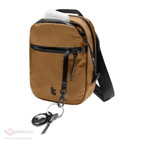 Torba podróżna TOMTOC Aviator-T37 z paskiem na ramię X-Pac 1.3L (brązowa)