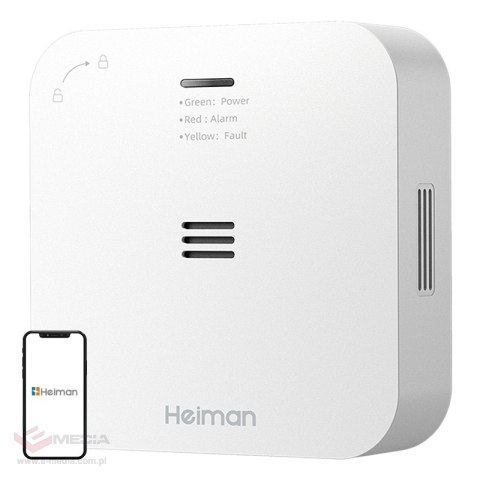 Czujnik czadu HEIMAN HM-720ES-W Interlinked