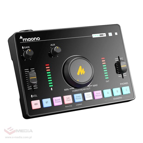 Mikser audio MAONO AMC2 Neo z kartą dźwiękową