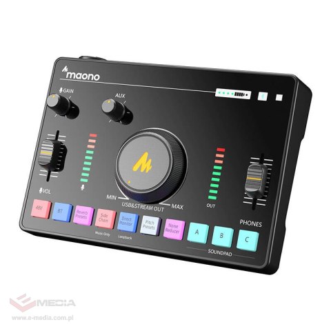 Mikser audio MAONO AMC2 Neo z kartą dźwiękową