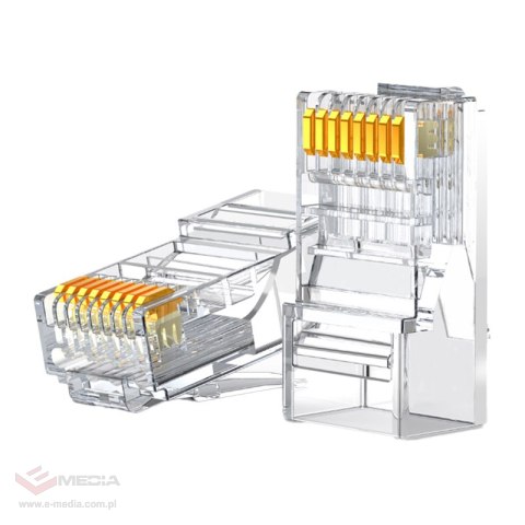 50x Wtyk RJ45 Ugreen NW120, Cat.6, 8P/8C