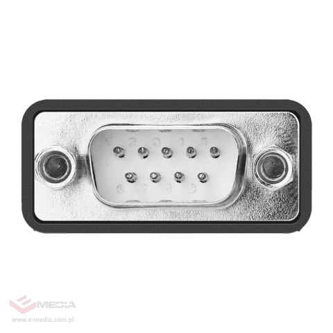 Kabel USB do DB9 / RS-232 Ugreen CR104 1.5m (czarny)