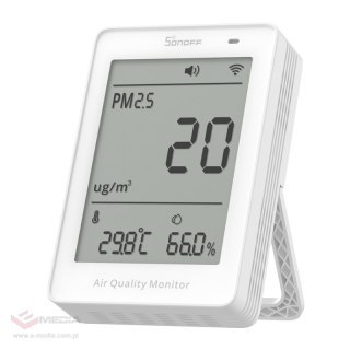 Miernik jakości powietrza WiFi LCD Sonoff AirGuard PM2.5 SAWF-07P