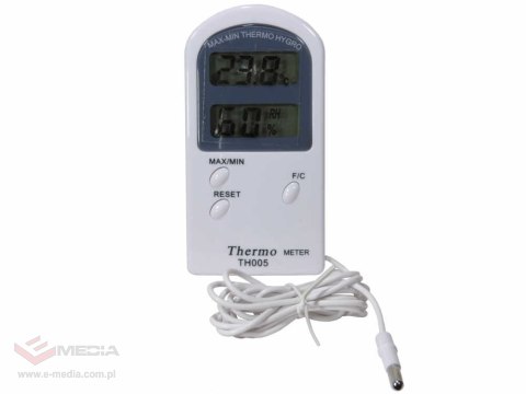 ELEKTRONICZNY TERMOHIGROMETR TH005